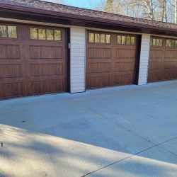 Garage door new